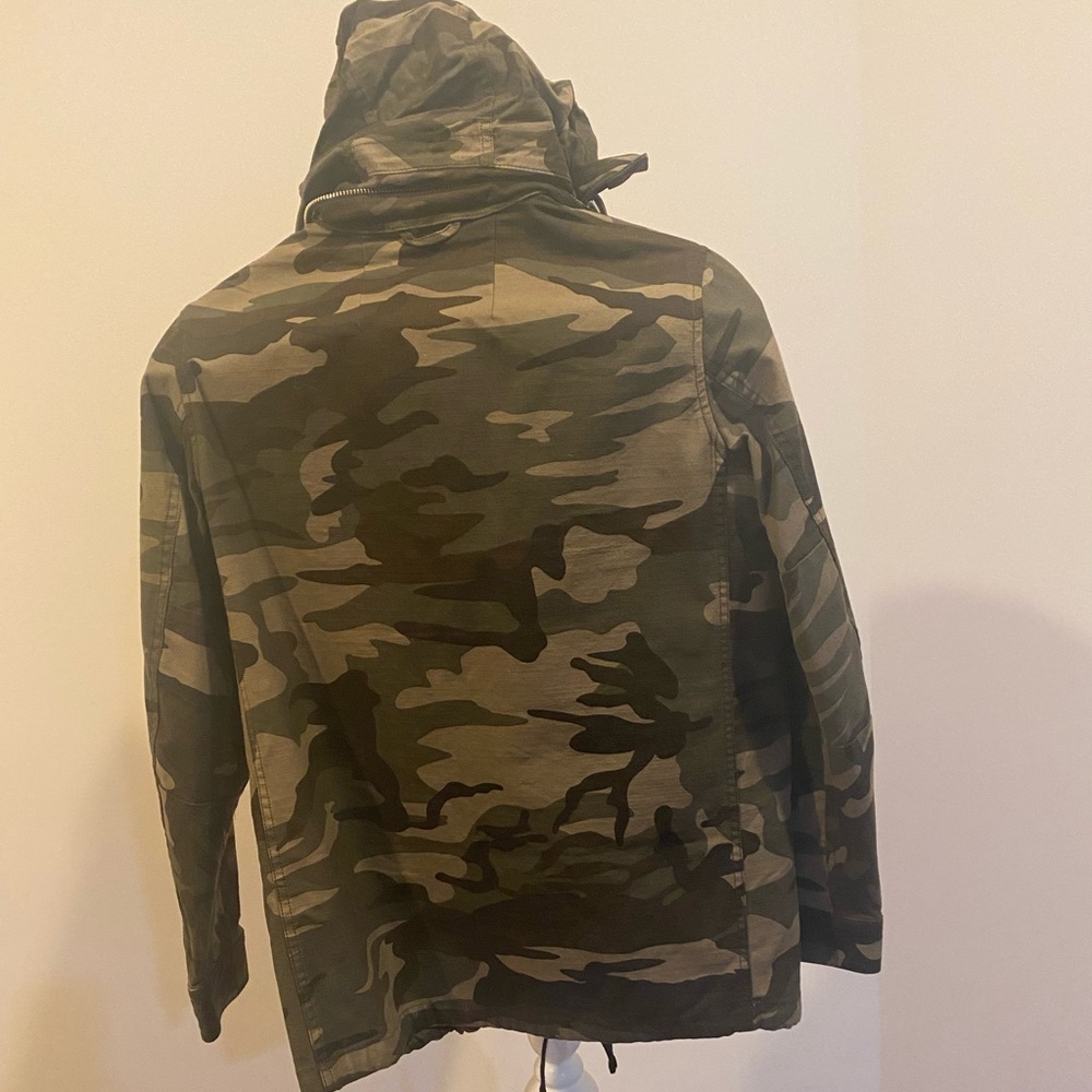 NWT Vis Ā Vis Green Camo Jacket With Removable Liner - Picture 3 of 11